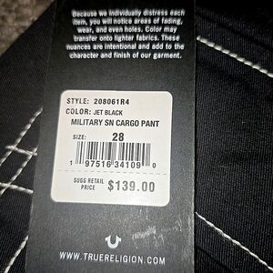 True Religion Cargo Pants